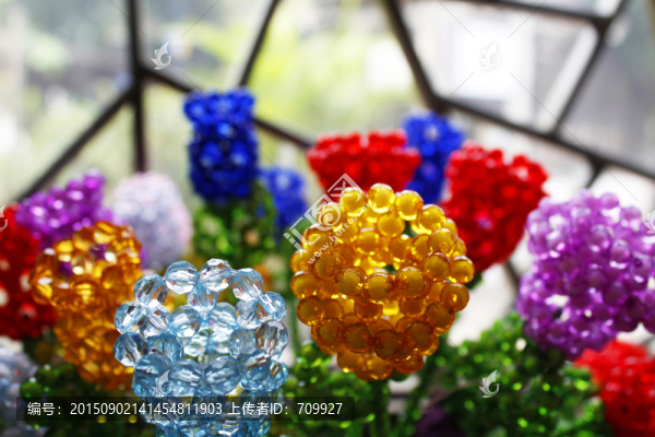 工藝花,假花,水晶花