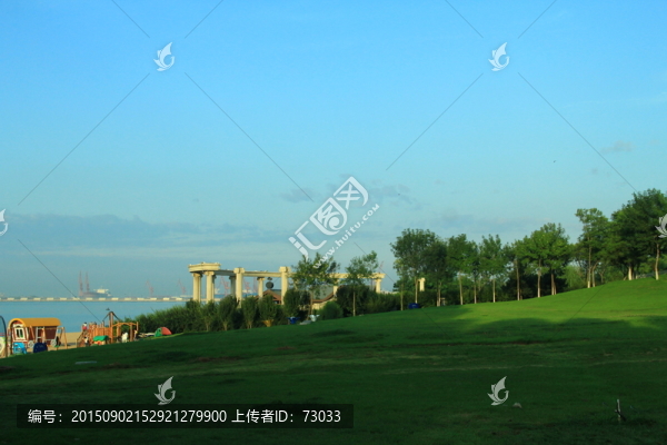 東戴河,綠化