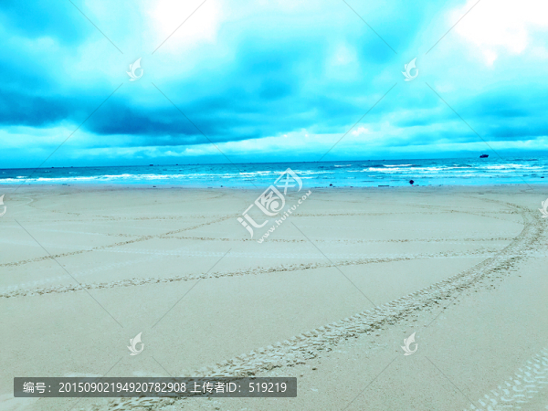 大海,沙灘