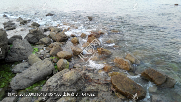 海邊石頭