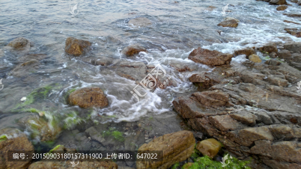 海邊石頭