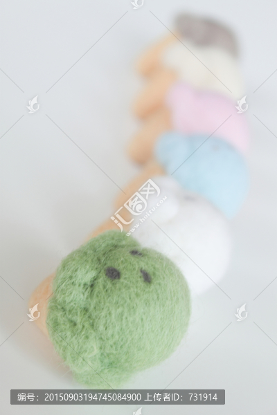 羊毛氈手工冰淇淋