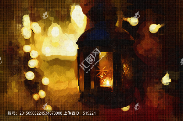 裝飾畫,油畫
