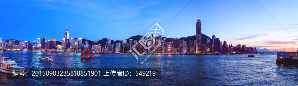 維多利亞港夜景