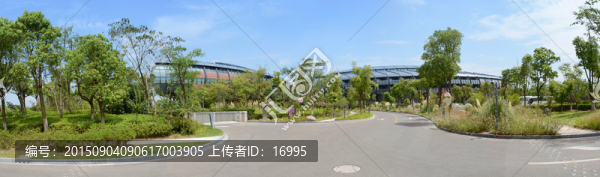 滴水湖皇冠假日酒店全景圖