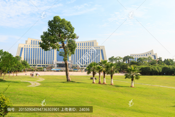 欽州,夢園廣場,早晨