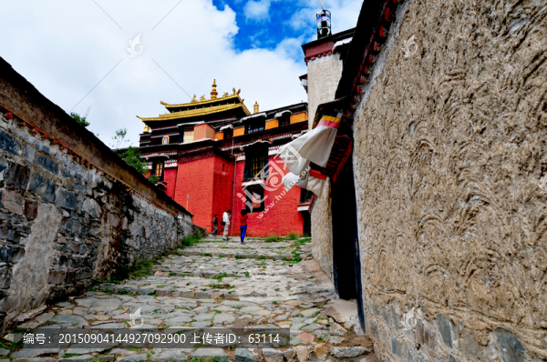 西藏旅游,西藏符號,喇嘛廟