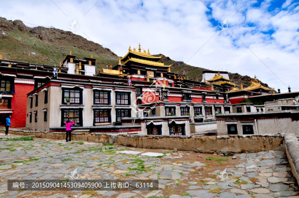 西藏旅游,西藏符號(hào),喇嘛廟