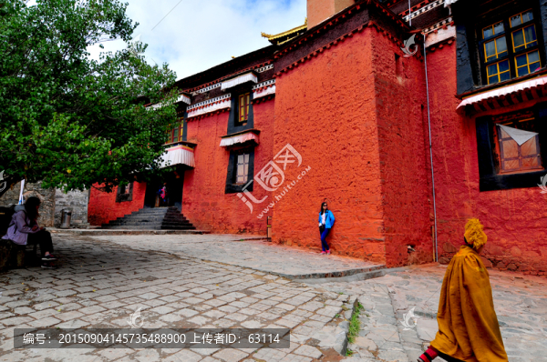西藏旅游,西藏符號(hào),喇嘛廟