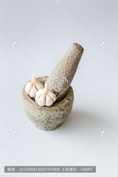 搗蒜器和大蒜