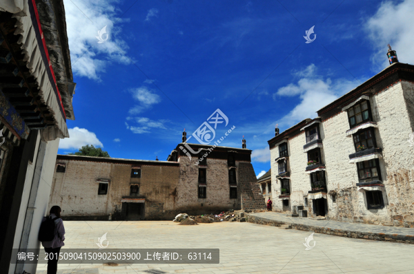 西藏旅游,西藏符號(hào),喇嘛廟