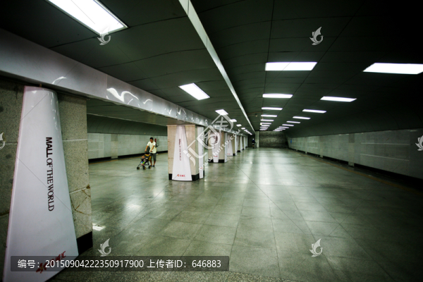 地下通道,城市人行道
