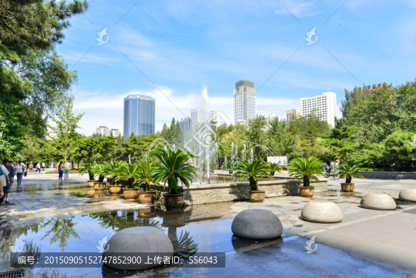 公園一角