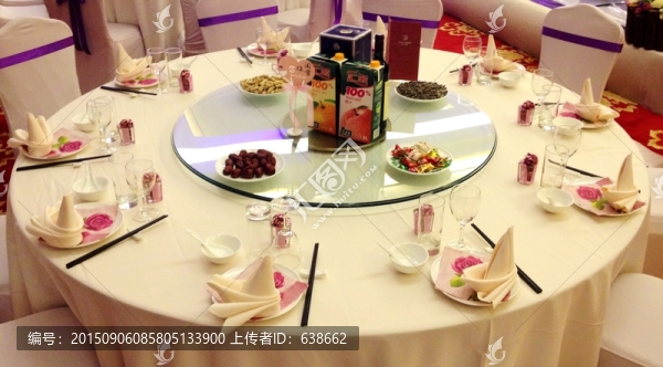 婚禮桌擺實拍