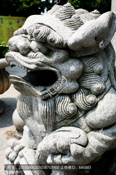 石獅,威嚴(yán),雕刻