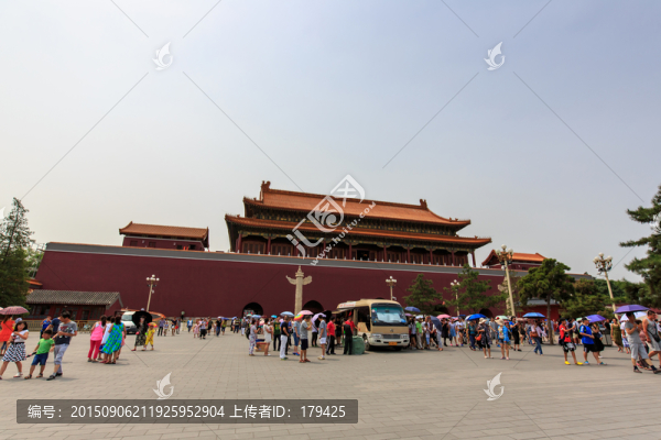 首都風(fēng)光北京天安門城樓