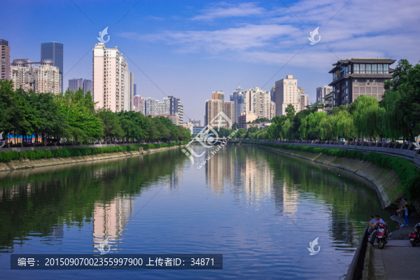 成都府南河風(fēng)光