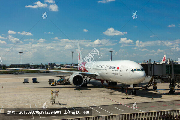 首都機(jī)場停機(jī)坪,民航飛機(jī)