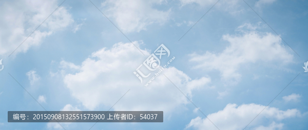 藍(lán)天白云（全景,寬幅）