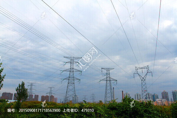 電塔,高壓線塔