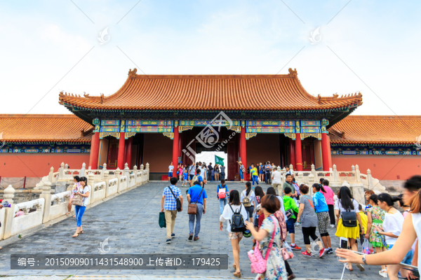 北京故宮貞度門