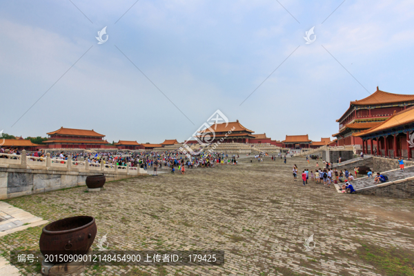 北京故宮太和殿前廣場(chǎng)