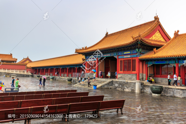 北京故宮乾清宮日精門