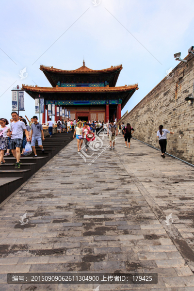北京故宮神武門城樓