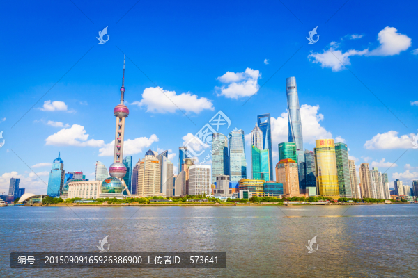 上海黃浦江景色