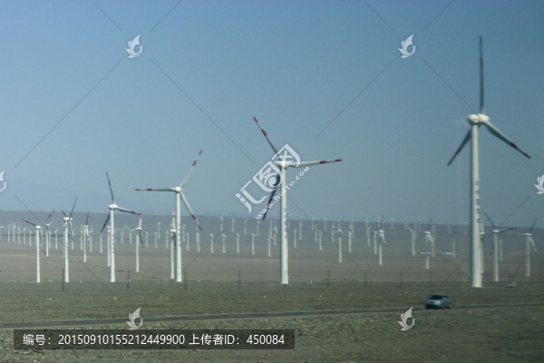 達(dá)坂城,風(fēng)力發(fā)電機(jī)