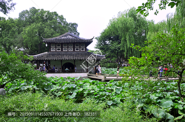 蘇州名園拙政園風光