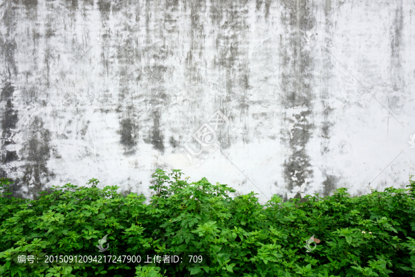 灰圍墻背景