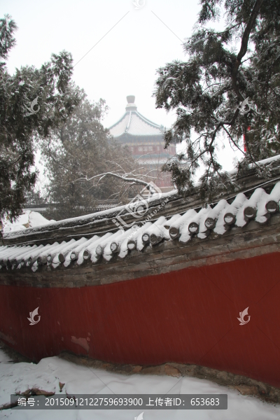 頤和園雪景