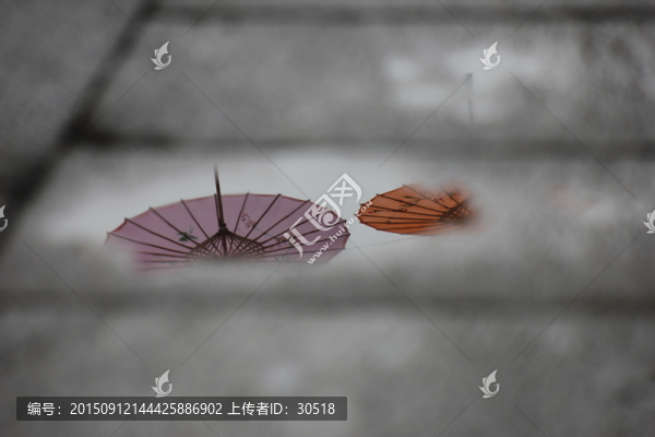彩色的傘