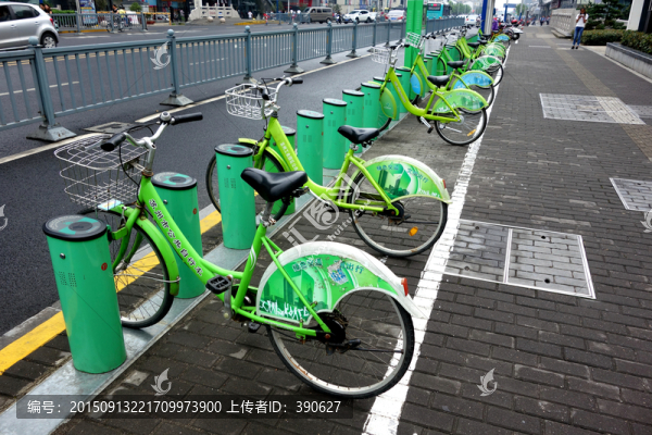 公共自行車站臺