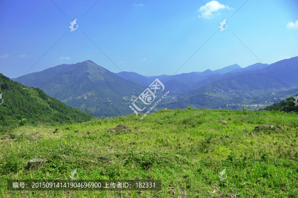 山頂眺望處