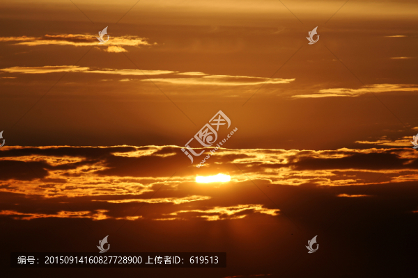 朝霞日出