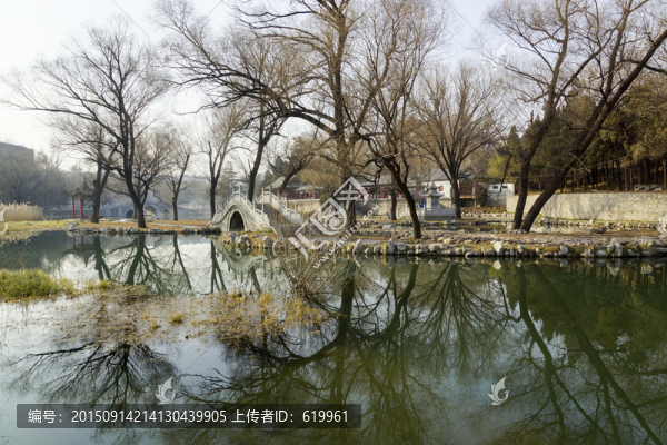 公園冬天