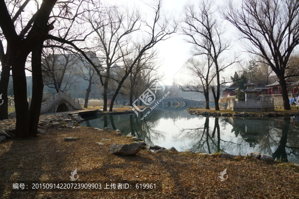 公園冬景