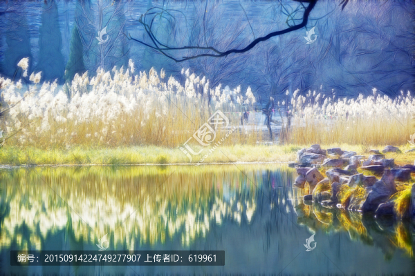 唯美風景畫,不分層
