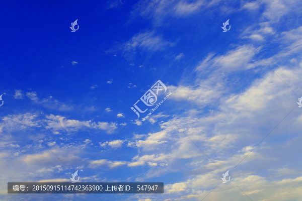 藍天白云