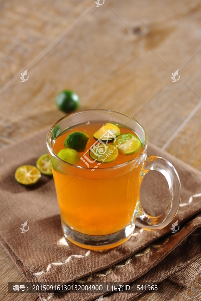 金桔蜂蜜柚子茶