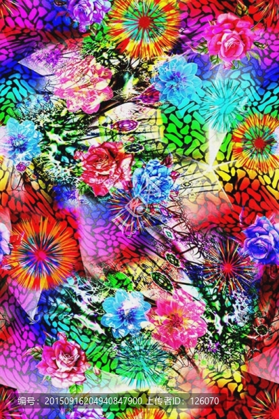 布匹花卉