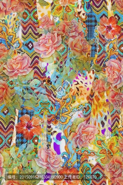 手繪花卉