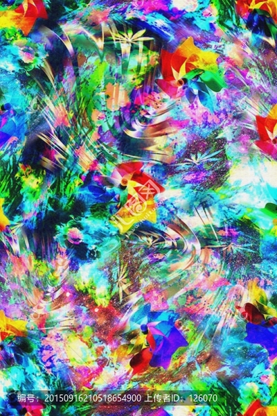 手繪花型