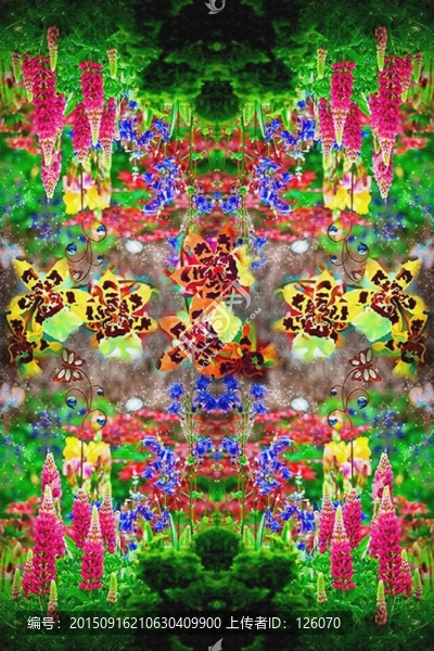 手繪花型