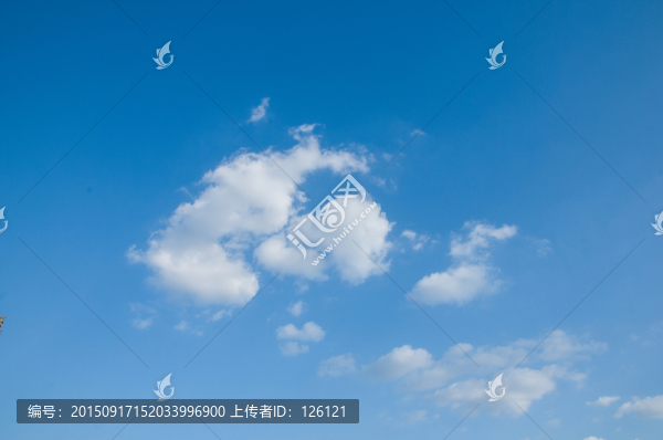 藍(lán)天白云素材