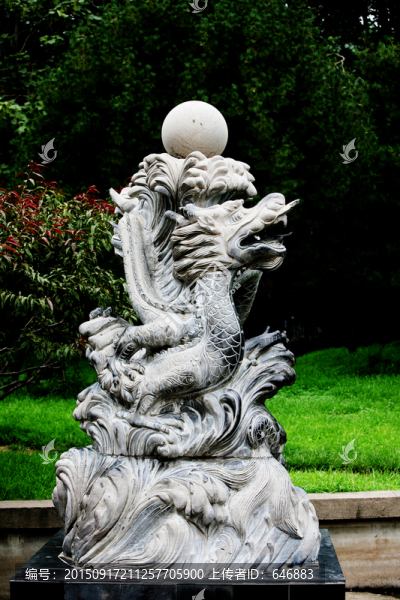 龍,雕塑