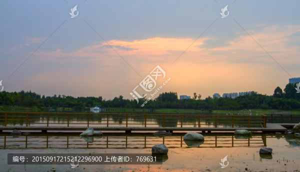 晚霞中心公園