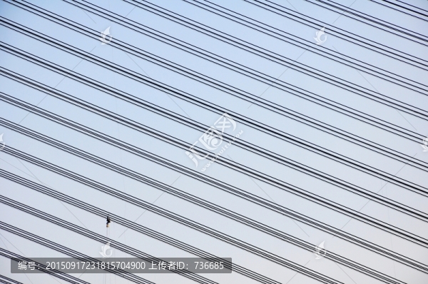 大橋斜拉鎖,高空作業(yè)